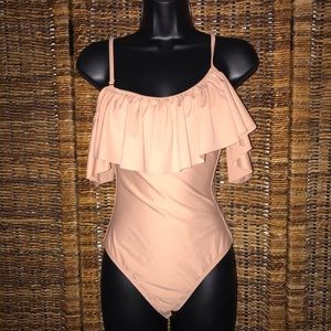 Bodysuit with Ruffle